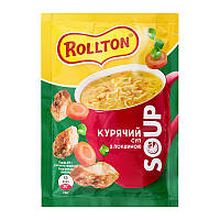 Суп куриный с лапшой Rollton 17г