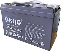 Акумуляторна батарея Kijo JDG 12 V 100 Ah GEL (100 Агод/12В)