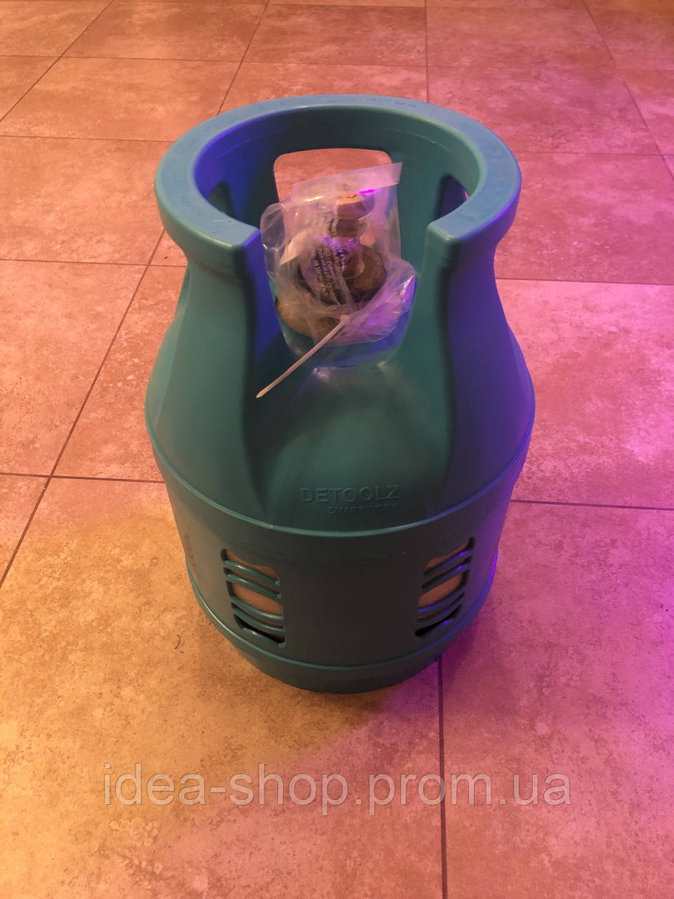 Балон для пропану композитний V=14 л "DETOOLZ" (виробництво Румунія), фото 1