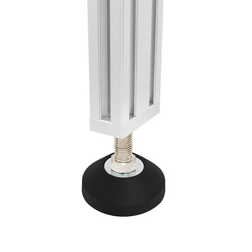 Опора регулируемая виброгасящая RO-M16x145-D78, станочная винтовая ...