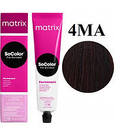 Фарба для волосся 1A Matrix SoColor Pre-Bonded Permanent 90 мл 4MA