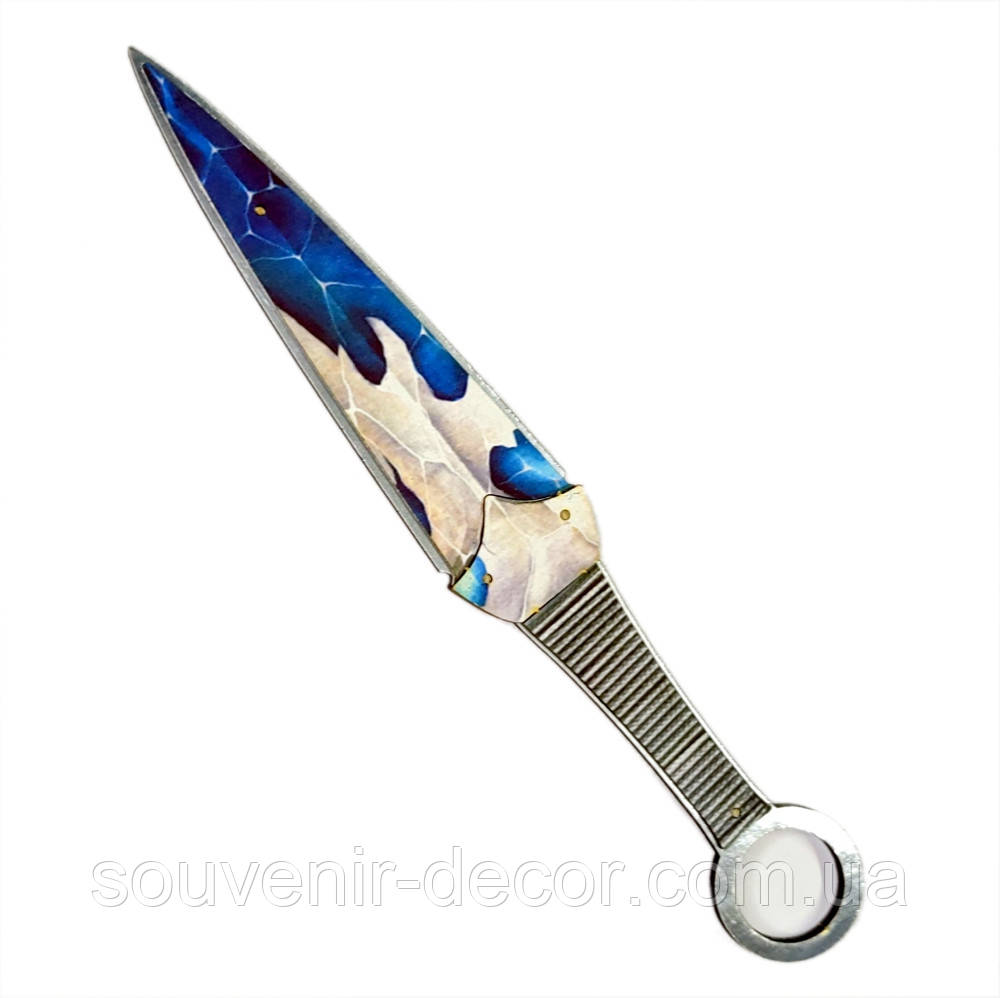 Дерев'яний дитячий ніж КУНАI AUGUSTITE з STANDOFF 2, іграшкова зброя, фото 1