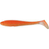 Силикон рыболовный Keitech Swing Impact FAT 4.3" (6 шт/упак) ц:ea#06 orange flash (1551.08.85) - Вища Якість
