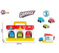 KM8416 Іграшка Гараж, 3 машинки тм ТехноК, фото 5
