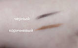 Олівець для брів світло-коричневий Natural stereo rotary pencil IMAGES, 0,4 г, фото 3