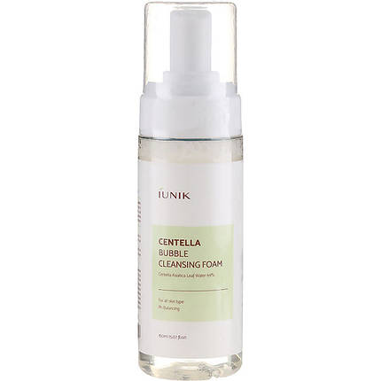 М'яка очищуюча пінка з центеллою IUNIK Centella Bubble Cleansing Foam, 150 мл, фото 1
