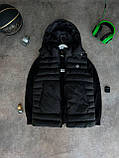 Чоловічий жилет Stone Island M1324 чорний, фото 5