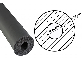 Каучукова Трубка 19*28 ODE R-FLEX PIPE товщина ізоляції 19мм