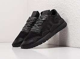 Adidas Nite Jogger Core Black чоловічі чорні кросівки (art fv1277) 42