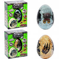 Креативное творчество Dino Paleontology. EGG 4 в 1, арт. DP-03-01 Danko Toys, набор, растущий динозавр, песок