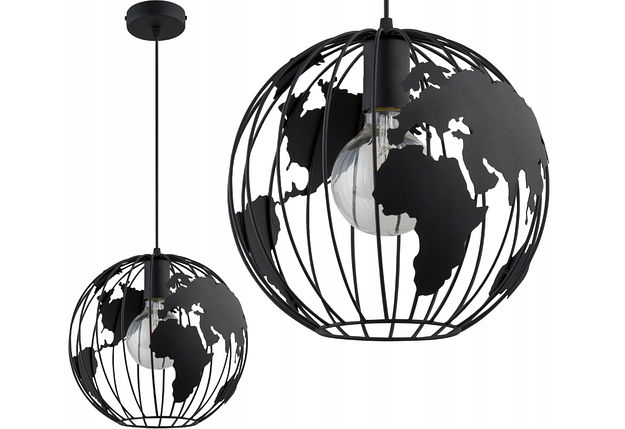 Підвісний лофт світильник шар Lampy Light Globus E27, фото 1