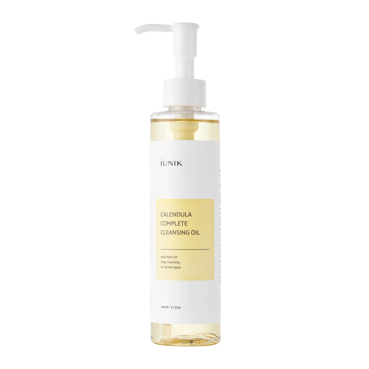 Гідрофільне масло з екстрактом календули IUNIK Calendula Complete Cleansing Oil, 200 мл