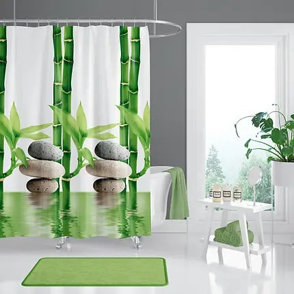 Штора для ванної Tropik Bamboo Туреччина 180*200 см