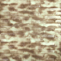 ПВХ 3Д стінова панель під плитку Плямиста текстура 700х770х4мм ПВХ покриття для стін на самоклейці (331)