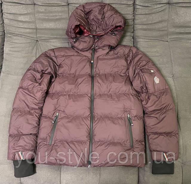 куртка Moncler Бордовая