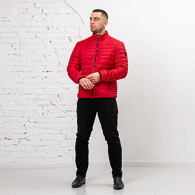 Чоловіча куртка осінь - весна  від виробника 50-56 червоний
