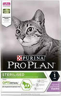 Pro Plan Sterilised Adult Turkey 10 кг Сухий корм для стерилізованих кішок та котів з індичкою Пуріна Про План