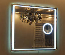 LED Дзеркало з косметичною лінзою