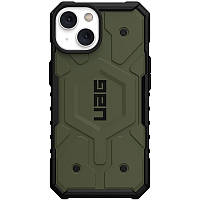 Ударопрочный чехол UAG Pathfinder with MagSafe для Apple iPhone 14 Plus (6.7") Чорний, TPU+PC Чохли, Зелений, TPU+PC, MagSafe, Протиударний, Накладка