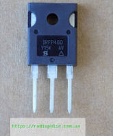 Транзистор IRFP460 оригінал (заміна для IRFP460A , IRFP460LC , RJK5010 )(500V,20A), TO247