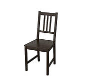 STEFAN Кухонный стул коричнево-черный 002.110.88