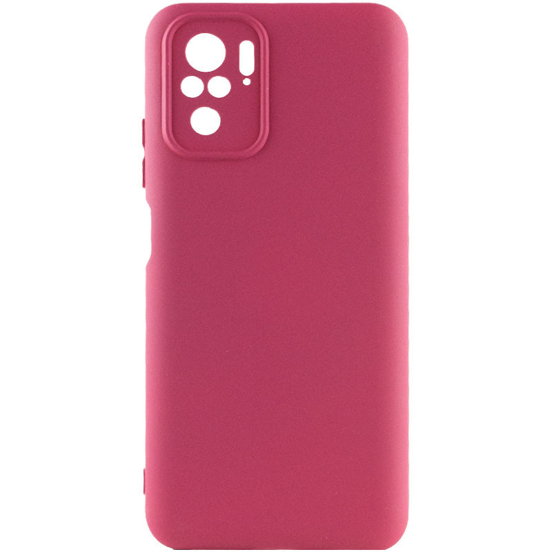 Чехол Silicone Cover Full Camera without Logo (A) для Xiaomi Redmi Note 10 / Note 10s - фото 1 - id-p1471730215