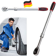 Ключ телескопічний колісний з тріскачкою Parkside (1/2", 60 см, Німеччина)