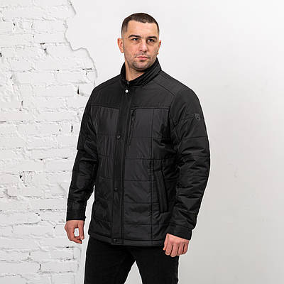 Куртки демісезонні чоловічі від виробника 50-60 чорний