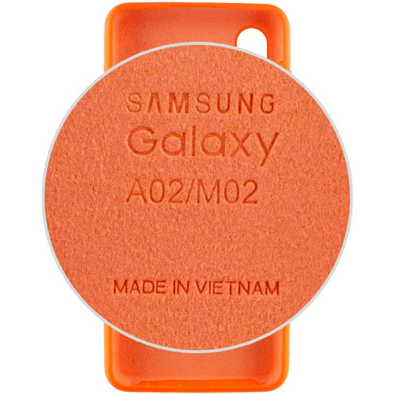 Чехол Silicone Cover Full Protective (AA) для Samsung Galaxy A02 - фото 3 - id-p1490692511