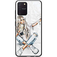 TPU+PC чохол Prisma Ladies для Samsung Galaxy S10 Lite