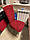 Жаккардовий чохол на стілець коричневого кольору Універсальний розмір, фото 5