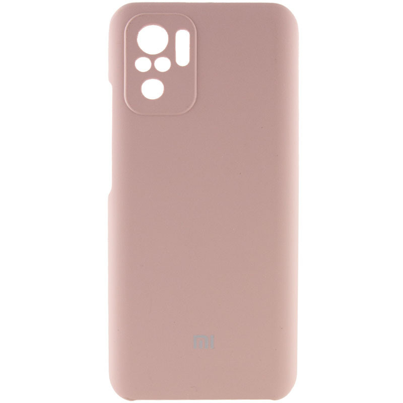 Чехол Silicone Cover Full Camera (AAA) для Xiaomi Redmi Note 10 / Note 10s - фото 1 - id-p1471729764