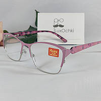 -1.0 Готові мінусові жіночі окуляри для зору рожевий