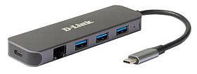 D-Link Мережевий адаптер D-Link DUB-2334