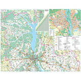 Карта автошляхів. Київська область, м-б 1:250 000 Картографія, фото 2