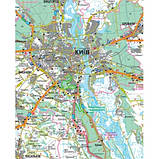 Карта автошляхів. Київська область, м-б 1:250 000 Картографія, фото 3