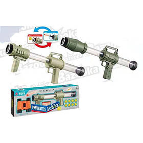 Автомат помповий 8101 (36 шт.) 40 см,бінокль, м'які кульки 8 шт.,пулі-присоски 6 шт., у кор-ку, 58-19-5,5 см