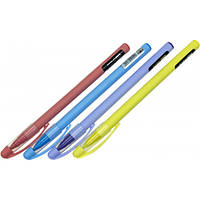 Ручка масляна кулькова "Economix" E10249 Kiss 0,7мм синя