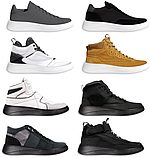 Підошва для взуття чоловіча Крос 15 Чорна р.40, 45, фото 5