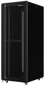 MIRSAN Шафа GTS 19" 42U перфорація 63% 600x1100, RAL 9005