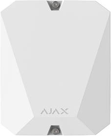 Модуль для інтеграції сторонніх провідних пристроїв Ajax MultiTransmitter, Jeweller, бездротовий, білий