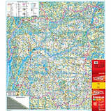 Карта автошляхів.Чернігівська область, м-б 1:250 000 Картографія, фото 2