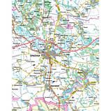 Карта автошляхів.Чернігівська область, м-б 1:250 000 Картографія, фото 3