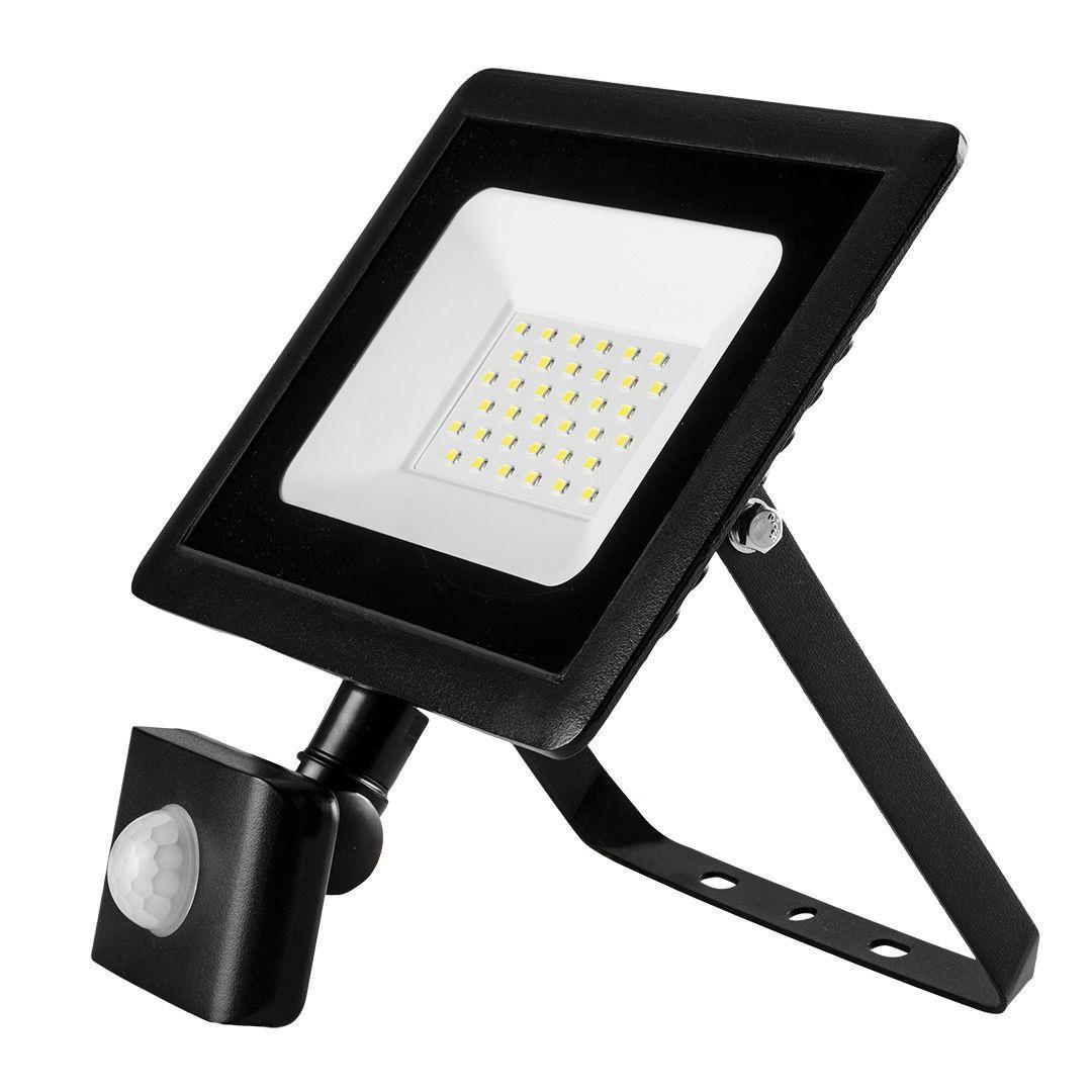 Neo Tools Прожектор, 2400 люмен, 30Вт, 220, SMD LED, датчик руху, кабель 0.15 м без вилки, алюміній, IP65