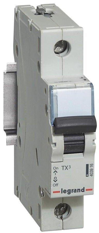 Legrand Автоматичний вимикач Tx3 C 10А 1п 6ka