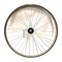 Колесо заднє на черв'ячній втулці 20" сталевий оцинкований обід ORG