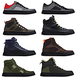 Підошва для взуття чоловіча Грін 5 чорно сіра р.40-45, фото 5