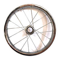 Колесо заднє під втулку з ножним гальмом 14" сталевий нікельований обід ORG