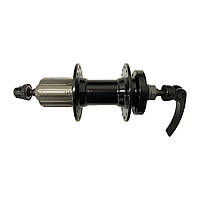 Втулка задня HB291 на промпідшипниках AL 36H QR Disk Чорна ORG