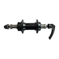 Втулка задня HB201RQ на промпідшипниках під тріскачку AL 36H V-brake Чорна ORG